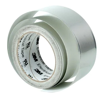  3M Scotch 1183 Kupferband glatt verzinst. Kupferfolie-EMI-Abschirmband mit Acrylatklebstoff. Im IBZ Industrie AG Onlineshop erhältlich