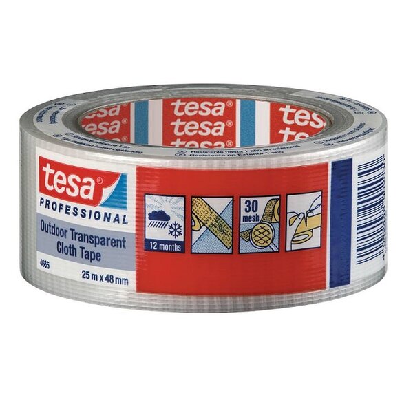 4665 Outdoor Gewebeband transparent tesa 4665 Outdoor Gewebeband transparent einseitig klebend. Im IBZ Industrie AG Onlineshop erhältlich.
