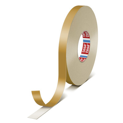 tesa 65610 Removable doppelseitiges PE Schaum-Klebeband mit PET Verstärkungsfolie, Dicke 1.2 mm