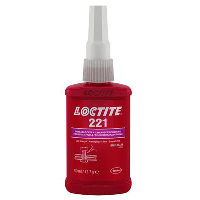 Loctite 221 Schraubensicherung, bis M12, niedrigfest
