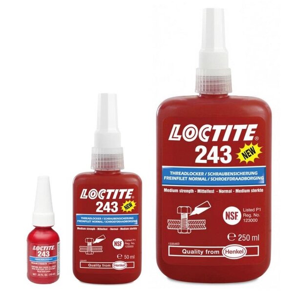 Loctite 243 anaerober Klebstoff für Schraubensicherung 
