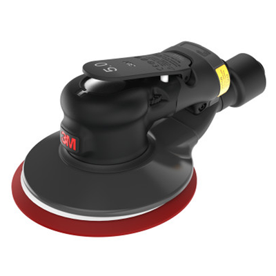 3M 88958 Xtract Druckluft-Exzenterschleifer, 150 mm, integrierte Absaugung, 5 mm Hub