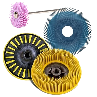 3M RB-ZB & DB-ZB Scotch-Brite Radial Bristle Disc/Brush, Restposten vorhanden
