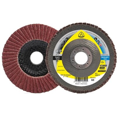 Klingspor SMT 674 Supra Cevolution disque à lamelles, bombé, 125 mm