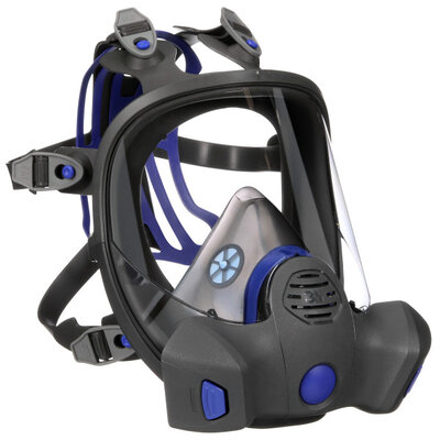 3M FF-800 Secure Click masque complet réutilisable avec membrane phonique, taille S/M/L