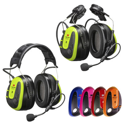 3M Peltor MRX21 WS ALERT X Kapselgeschörschutz mit Bluetooth + mobiler App, 35/36 dB