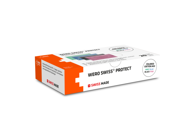 WERO SWISS® PROTECT Hygienemaske pack WERO SWISS® PROTECT Hygienemaske EN 14683:2019 Typ II R