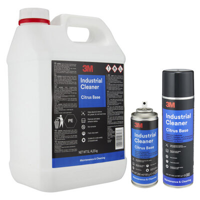 3M Industrial Cleaner Industrie-Reiniger und Klebstoffentferner auf Limonenbasis